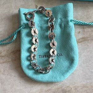 Tiffany & Co. Silver Circle Link Necklace